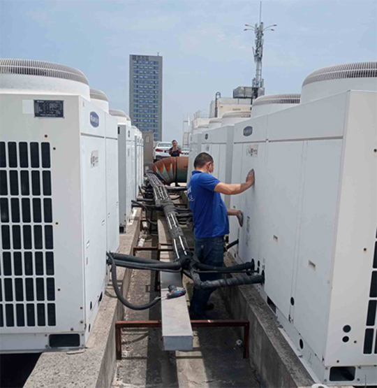 铁锋中央空调制热和不制冷系统维修方法